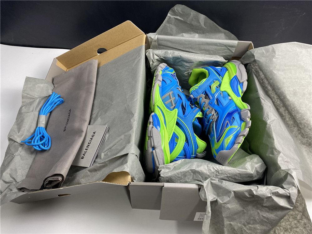 BLG TRACK 2 OPEN SNEAKER  BLUE/GREEN